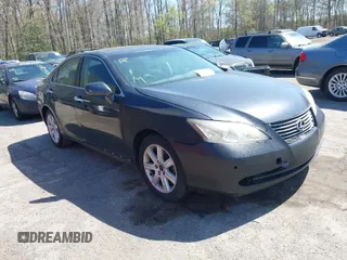 2008 Lexus ES 350 with VIN JTHBJ46G182199236, listed as a IAAI auction lot 42048568 with 1 mi miles. Bid and sale history available at carsss.com. Image 1.
