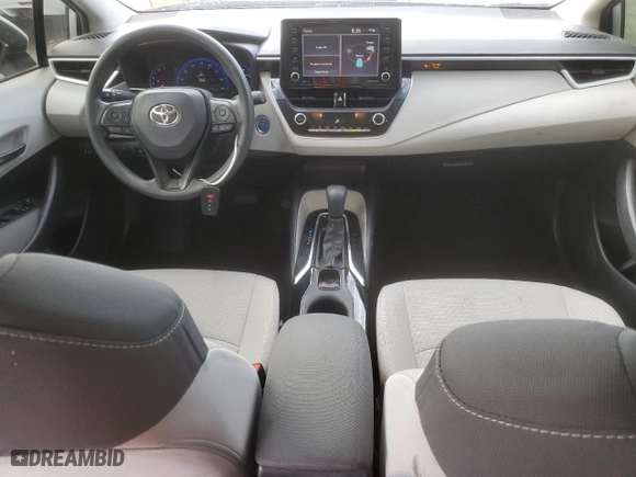2022 Toyota Corolla Hybrid LE with VIN JTDEAMDE0N3009397, listed as a Copart auction lot 47399435 with NaN miles and Salvage Title. Bid and sale history available at carsss.com. Image 8.