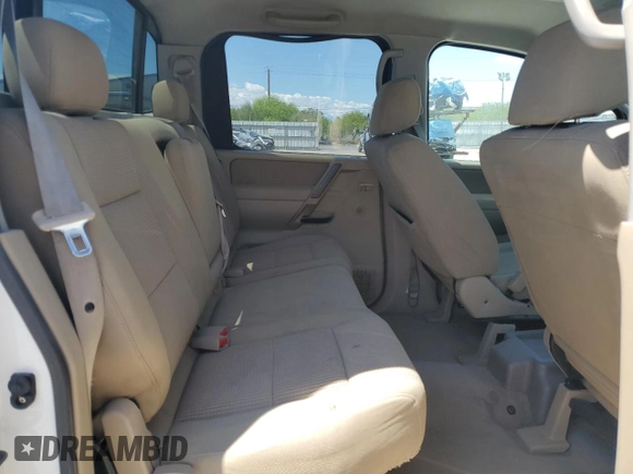 2008 Nissan Titan XE with VIN 1N6AA07D58N351380, listed as a Copart auction lot 54795345 with 234,254 mi miles and Salvage title. Bid and sale history available at DreamBid. Image 10.