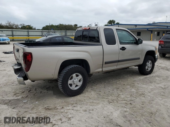 2008 GMC Canyon SLE1 with VIN 1GTDT19E288142621, listed as a Copart auction lot 45295525 with 165,117 mi miles and Salvage Title. Bid and sale history available at carsss.com. Image 3.