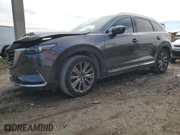 2023 Mazda CX-9 Signature with VIN JM3TCBEYXP0632844, listed as a Copart auction lot 87180834 with 20,415 mi miles and Salvage title. Bid and sale history available at DreamBid. Image 1.