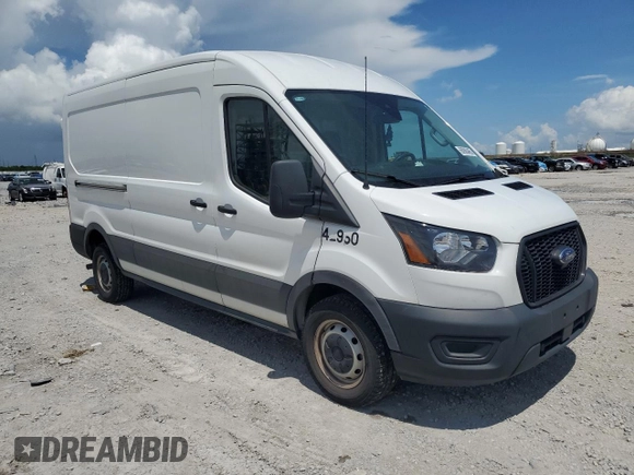2023 Ford Transit Cargo z VIN 1FTBR1C81PKB53460, wystawiony jako Copart lot #60905465 z przebiegiem 35 658 mil mil oraz Czysty tytuł • Clean title. Historia ofert i sprzedaży dostępna na DreamBid. Obrazek 4.