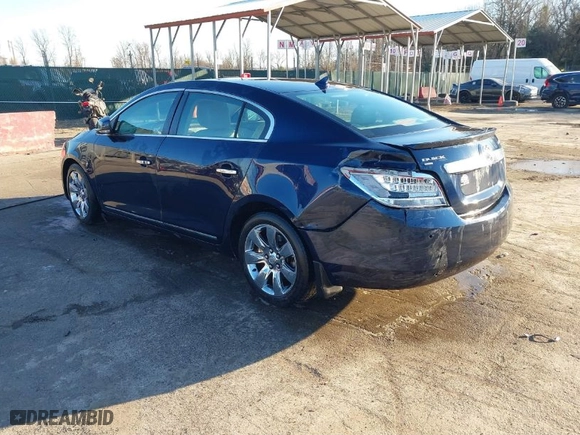 2011 Buick LaCrosse CXL with VIN 1G4GD5ED0BF212145, listed as a IAAI auction lot 41640092 with 144,173 mi miles. Bid and sale history available at carsss.com. Image 3.