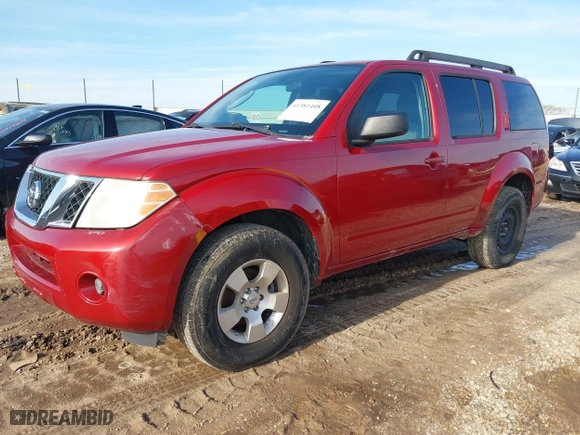2011 Nissan Pathfinder SV with VIN 5N1AR1NN5BC616097, listed as a IAAI auction lot 41381408 with 258,834 mi miles. Bid and sale history available at carsss.com. Image 2.