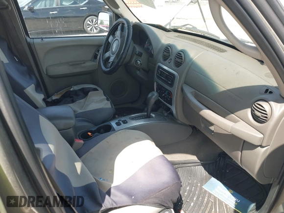 2005 Jeep Liberty Limited with VIN 1J4GL58K05W712676, listed as a IAAI auction lot 42187849 with 222,220 mi miles and . Bid and sale history available at carsss.com. Image 5.