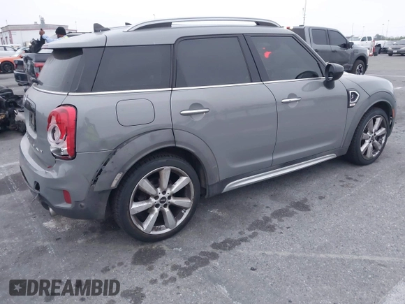 2020 MINI Countryman Cooper S with VIN WMZYW7C00L3L92535, listed as a IAAI auction lot 42029989 with 61,066 mi miles and . Bid and sale history available at DreamBid. Image 4.