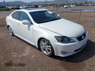 2007 Lexus IS 350 z VIN JTHBE262772009385, wystawiony jako IAAI lot #42429768 z przebiegiem 128 296 mil mil oraz . Historia ofert i sprzedaży dostępna na DreamBid. Obrazek 1.