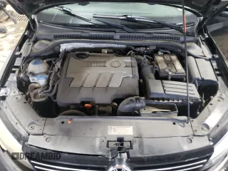 2011 Volkswagen Jetta TDI with VIN 3VWLL7AJXBM093417, listed as a Copart auction lot 57710435 with 104,484 mi miles and Clean title. Bid and sale history available at DreamBid. Image 11.