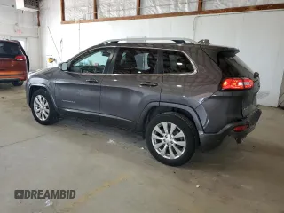 2018 Jeep Cherokee Overland with VIN 1C4PJMJXXJD594749, listed as a Copart auction lot 56049145 with 178,471 mi miles and Salvage title. Bid and sale history available at DreamBid. Image 2.