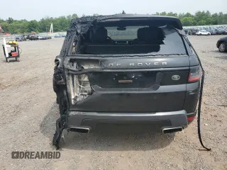 2022 Land Rover Range Rover Sport HSE Silver Edition with VIN SALWR2SU8NA218435, listed as a Copart auction lot 61110485 with 35,416 mi miles and Salvage title. Bid and sale history available at DreamBid. Image 6.
