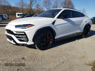 2021 Lamborghini Urus z VIN ZPBUA1ZL8MLA11388, wystawiony jako Copart lot #81306374 z przebiegiem 30 219 mil mil oraz Szkody całkowita. Historia ofert i sprzedaży dostępna na DreamBid. Obrazek 1.