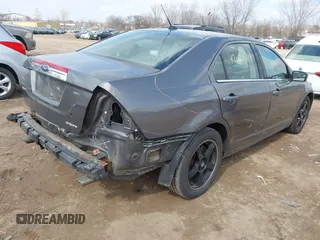 2012 Ford Fusion SEL with VIN 3FAHP0JG9CR207829, listed as a IAAI auction lot 42024719 with 180,501 mi miles. Bid and sale history available at carsss.com. Image 4.