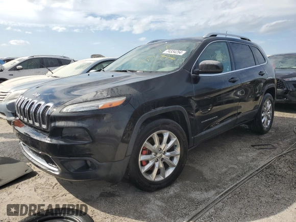 2017 Jeep Cherokee Limited with VIN 1C4PJLDS2HW645248, listed as a Copart auction lot 74334254 with 108,468 mi miles and Non Repairable. Bid and sale history available at carsss.com. Image 1.