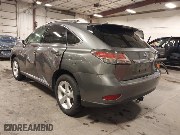 2013 Lexus RX 350 with VIN 2T2BK1BA6DC183569, listed as a IAAI auction lot 41717976 with 161,895 mi miles. Bid and sale history available at carsss.com. Image 3.