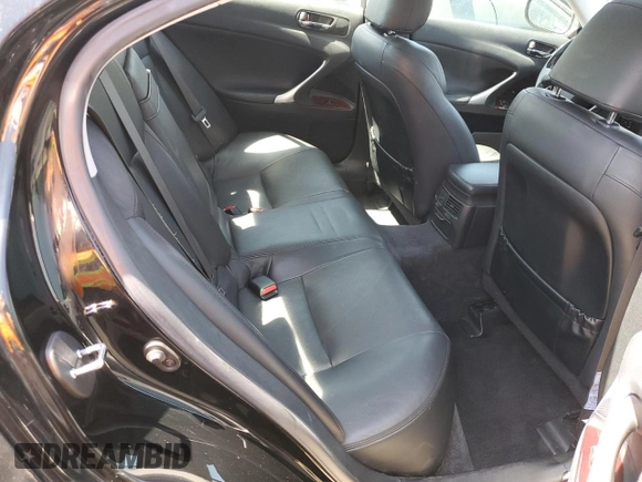 2008 Lexus IS 250 with VIN JTHBK262182063274, listed as a Copart auction lot 63342325 with 156,037 mi miles and Salvage title. Bid and sale history available at DreamBid. Image 10.