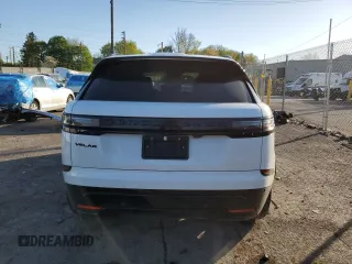 2025 Land Rover Range Rover Velar Dynamic SE with VIN SALYL2EX0SA397999, listed as a Copart auction lot 54750865 with 22,183 mi miles and Clean Title. Bid and sale history available at DreamBid. Image 6.