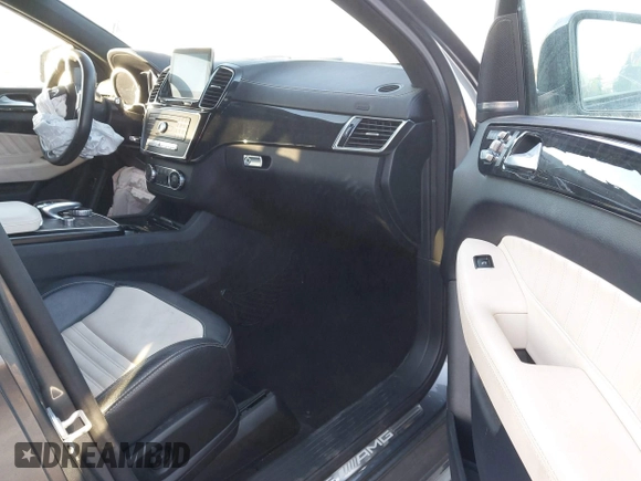 2017 Mercedes-Benz GLE 43 AMG with VIN 4JGED6EB2HA082208, listed as a IAAI auction lot 41166219 with 89,803 mi miles and . Bid and sale history available at DreamBid. Image 5.