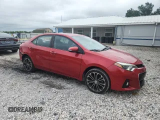 2016 Toyota Corolla L with VIN 5YFBURHE1GP533184, listed as a Copart auction lot 59697975 with 47,820 mi miles and Salvage title. Bid and sale history available at DreamBid. Image 4.