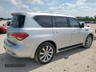 2014 Infiniti QX80 z VIN JN8AZ2NF6E9555206, wystawiony jako Copart lot #58139605 z przebiegiem 171 588 mil mil oraz Czysty tytuł • Clean title. Historia ofert i sprzedaży dostępna na DreamBid. Obrazek 3.
