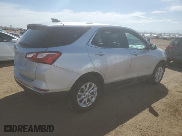 2018 Chevrolet Equinox LT with VIN 3GNAXSEV2JS594429, listed as a Copart auction lot 53170625 with 85,515 mi miles and Salvage Title. Bid and sale history available at carsss.com. Image 3.