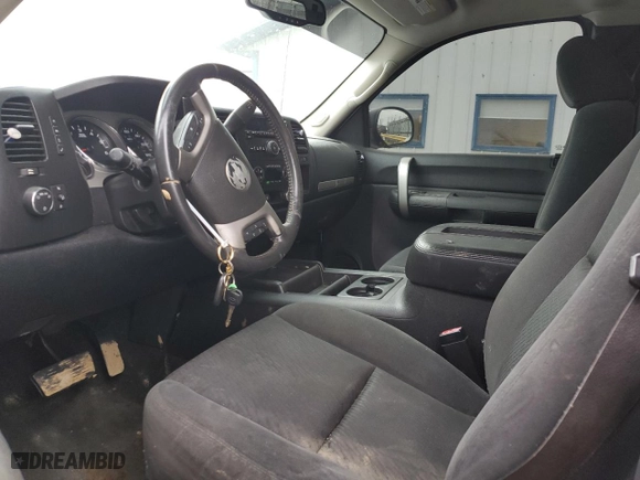 2007 Chevrolet Silverado 1500 LT w/1LT with VIN 2GCEK19J571607429, listed as a Copart auction lot 80849214 with 141,653 mi miles and Salvage Title. Bid and sale history available at carsss.com. Image 7.