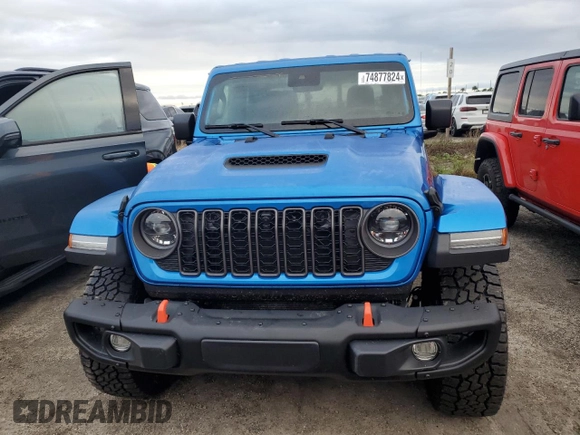 2024 Jeep Gladiator Mojave X with VIN 1C6JJTEG6RL124639, listed as a Copart auction lot 74877824 with Not provided miles and Non repairable. Bid and sale history available at DreamBid. Image 5.