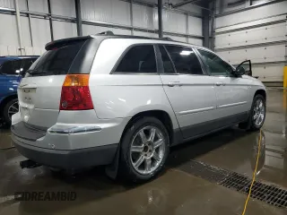 2005 Chrysler Pacifica Touring with VIN 2C4GM68425R368366, listed as a Copart auction lot 54777675 with 122,521 mi miles and Salvage Title. Bid and sale history available at DreamBid. Image 3.