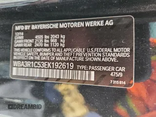 2014 BMW 4 Series 435i с VIN WBA3R1C53EK192619, выставлен на аукционе Copart как лот 58564835 с пробегом 143 439 миль миль и Списание • Salvage title. История ставок и продаж доступна на DreamBid. Изображение 13.