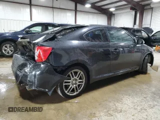 2007 Scion tC Spec with VIN JTKDE167770199354, listed as a Copart auction lot 54169065 with 165,076 mi miles and Salvage Title. Bid and sale history available at carsss.com. Image 3.
