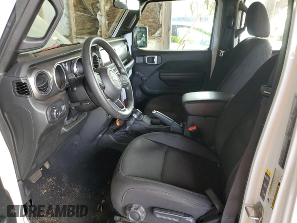 2023 Jeep Wrangler Sport with VIN 1C4HJXDGXPW697782, listed as a Copart auction lot 46709525 with 16,147 mi miles and Clean Title. Bid and sale history available at DreamBid. Image 7.