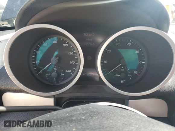2007 Mercedes-Benz SLK-Class 3.0L with VIN WDBWK54F07F144234, listed as a Copart auction lot 73979814 with 82,167 mi miles and Salvage Title. Bid and sale history available at carsss.com. Image 9.