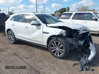 2023 Jaguar F-Pace S with VIN SADCJ2EXXPA710544, listed as a IAAI auction lot 41176020 with 36,686 mi miles and . Bid and sale history available at DreamBid. Image 1.