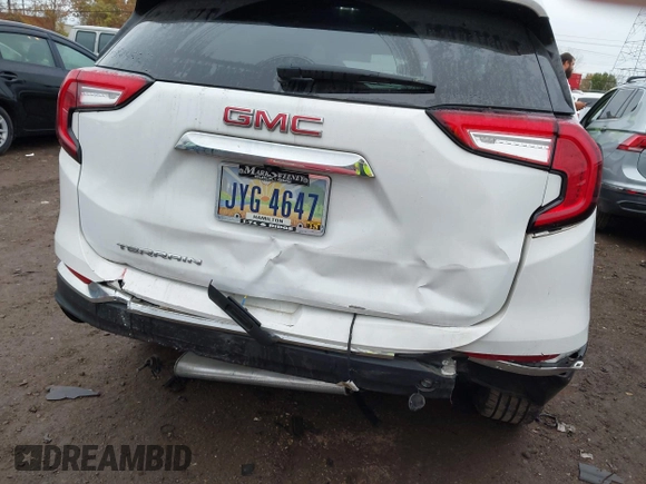 2022 GMC Terrain SLT with VIN 3GKALPEV1NL304767, listed as a IAAI auction lot 40784176 with 25,687 mi miles and . Bid and sale history available at DreamBid. Image 6.