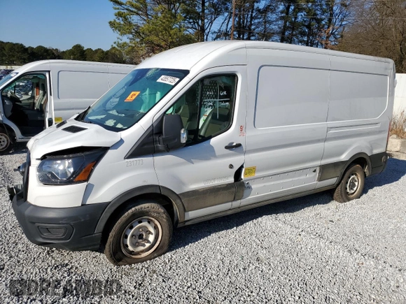 2021 Ford Transit Cargo z VIN 1FTYE1C81MKA44840, wystawiony jako Copart lot #43557725 z przebiegiem Nie podano mil oraz Czysty tytuł • Clean title. Historia ofert i sprzedaży dostępna na DreamBid. Obrazek 1.