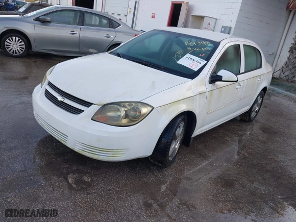 2010 Chevrolet Cobalt LT w/1LT with VIN 1G1AD5F59A7144348, listed as a IAAI auction lot 41906366 with 156,935 mi miles. Bid and sale history available at carsss.com. Image 2.