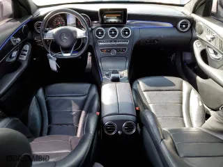 2015 Mercedes-Benz C-Class C 300 with VIN 55SWF4JB3FU056653, listed as a Copart auction lot 46859795 with 150,607 mi miles and Salvage Title. Bid and sale history available at carsss.com. Image 8.