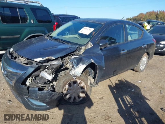 2016 Nissan Versa SV with VIN 3N1CN7AP6GL817637, listed as a IAAI auction lot 40738300 with 110,427 mi miles and . Bid and sale history available at DreamBid. Image 2.