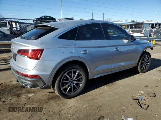 2023 Audi SQ5 Sportback Prestige with VIN WA134AFY1P2071480, listed as a Copart auction lot 85240674 with 14,417 mi miles and Salvage Title. Bid and sale history available at DreamBid. Image 3.