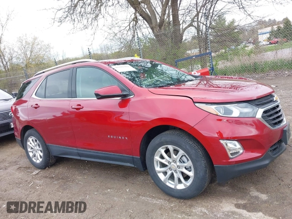 2020 Chevrolet Equinox LT with VIN 2GNAXUEV6L6220600, listed as a IAAI auction lot 42181262 with 26,887 mi miles and . Bid and sale history available at DreamBid. Image 13.