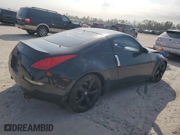 2008 Nissan 350Z Enthusiast with VIN JN1BZ34E18M750990, listed as a Copart auction lot 76414184 with 188,375 mi miles and Salvage Title. Bid and sale history available at carsss.com. Image 3.