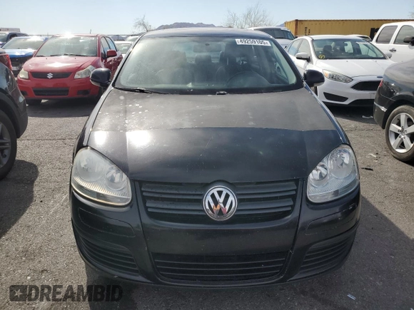 2010 Volkswagen Jetta Wolfsburg Edition with VIN 3VWRJ7AJ1AM050728, listed as a Copart auction lot 49259105 with 161,034 mi miles and Salvage title. Bid and sale history available at DreamBid. Image 5.