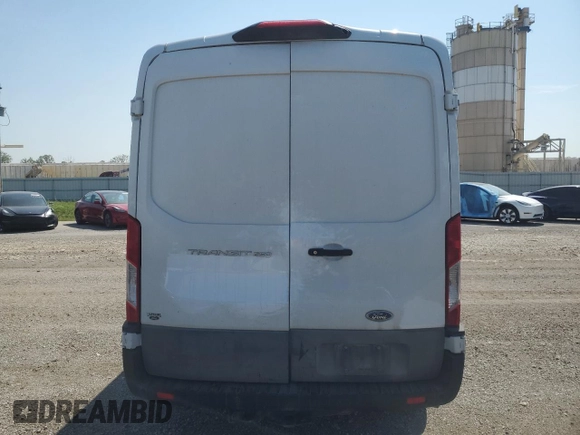2023 Ford Transit Cargo with VIN 1FTBR1C82PKB25179, listed as a Copart auction lot 64972374 with 89,944 mi miles and Salvage Title. Bid and sale history available at DreamBid. Image 6.