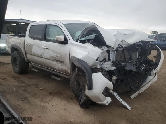 2023 Toyota Tacoma 4WD SR with VIN 3TMCZ5ANXPM634238, listed as a Copart auction lot 49160825 with 22,938 mi miles and Salvage Title. Bid and sale history available at carsss.com. Image 4.