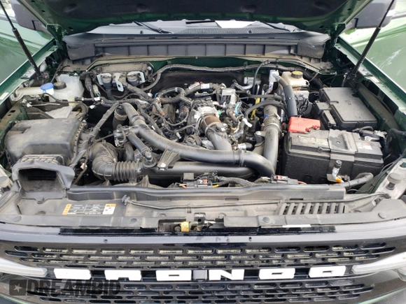 2022 Ford Bronco with VIN 1FMDE5CP2NLB82262, listed as a Copart auction lot 52394245 with 27,778 mi miles and Salvage title. Bid and sale history available at DreamBid. Image 12.