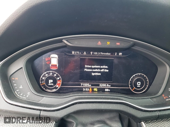 2019 Audi SQ5 Premium Plus with VIN WA1B4AFY3K2029347, listed as a Copart auction lot 65436683 with 71,505 mi miles. Bid and sale history available at carsss.com. Image 9.