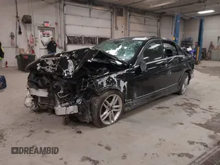 2014 Mercedes-Benz C-Class C 300 Sport with VIN WDDGF8AB0ER305650, listed as a IAAI auction lot 41175588 with 78,174 mi miles. Bid and sale history available at carsss.com. Image 2.