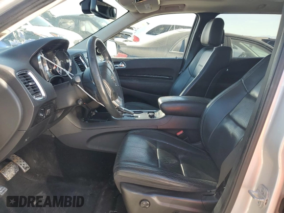 2013 Dodge Durango Citadel with VIN 1C4SDJET2DC602487, listed as a Copart auction lot 62308385 with 124,034 mi miles and Salvage title. Bid and sale history available at DreamBid. Image 7.