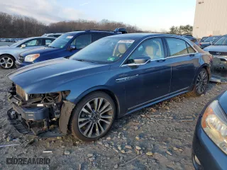 2018 Lincoln Continental Select with VIN 1LN6L9TK3J5611837, listed as a Copart auction lot 87066704 with 110,968 mi miles and Salvage Title. Bid and sale history available at carsss.com. Image 1.