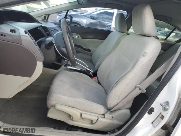 2012 Honda Civic Sdn EX with VIN 2HGFB2F86CH330353, listed as a Copart auction lot 47454635 with 151,322 mi miles and Salvage Title. Bid and sale history available at carsss.com. Image 7.