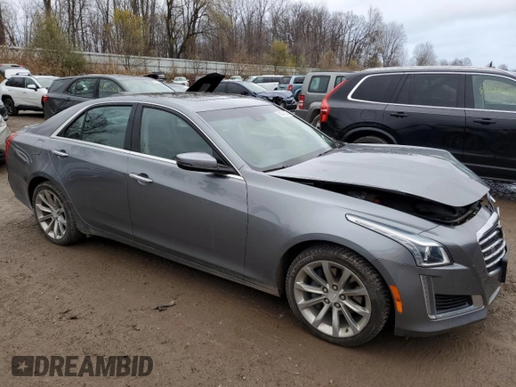 2018 Cadillac CTS Luxury AWD with VIN 1G6AX5SS7J0160182, listed as a Copart auction lot 80626364 with 30,921 mi miles and Clean Title. Bid and sale history available at DreamBid. Image 4.